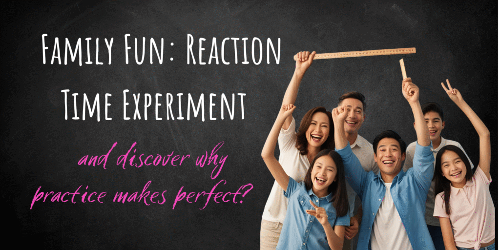 Growth minset for tween and teens - fun family science experiment that proves practice makes perfect!