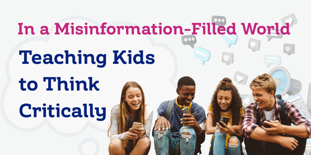 Teach your teen to think critically so that they dont believe everything they read online - dont want your teen to blindly follow trends - teach them critical thinking