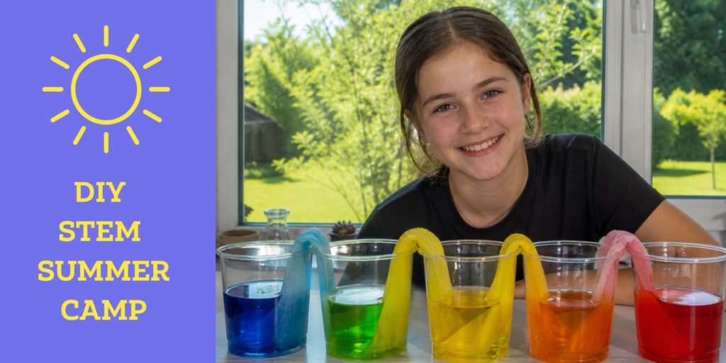 DIY STEM SUMMER CAMP - 20 Science Projects to do at home