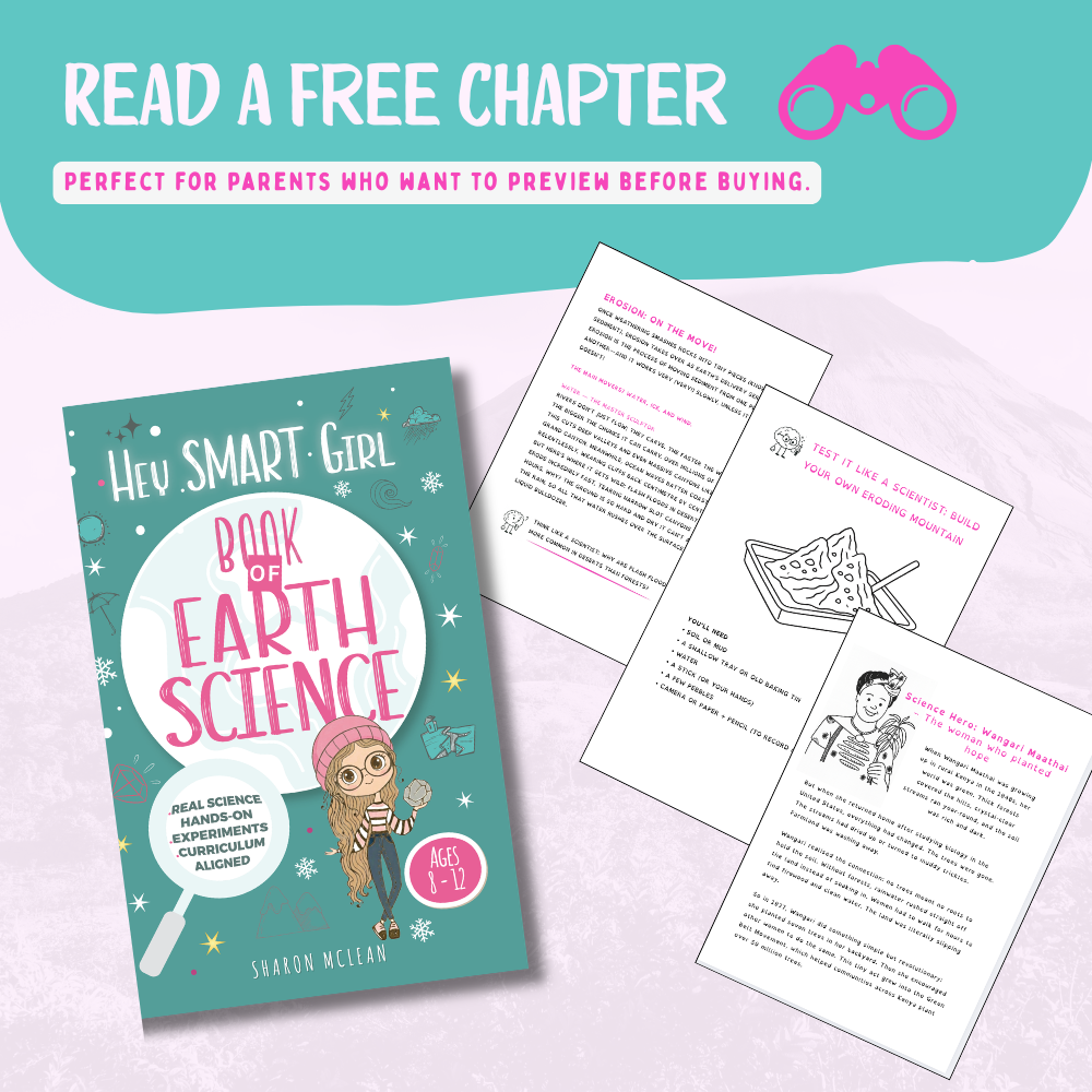Read a free chapter from Hey Smart Girl: Book of Earth Science