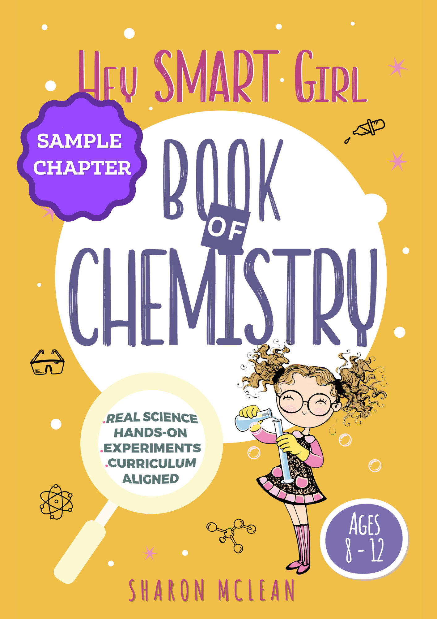 Hey Smart Girl: Book of Chemistry cover
